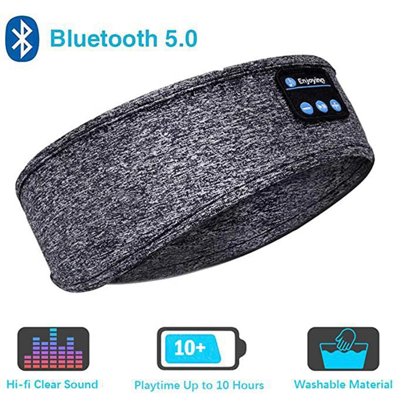 Bluetooth Sleep Mask – Wireless Music Headphones & Eye Mask