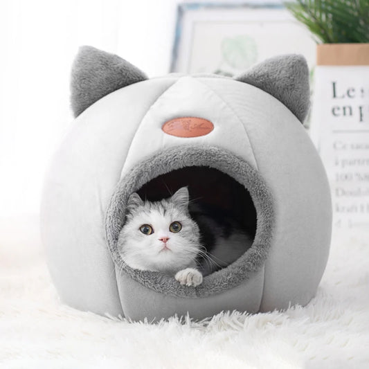 Warm Pet House  - Indoor Bed for Cats & Small Dogs