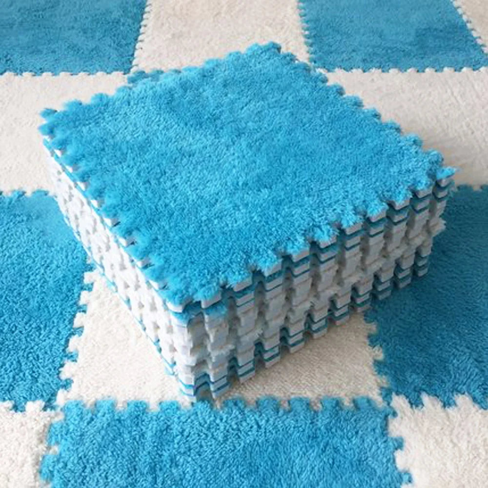 Soft Puzzle Mat - Warm Foam Carpet Set