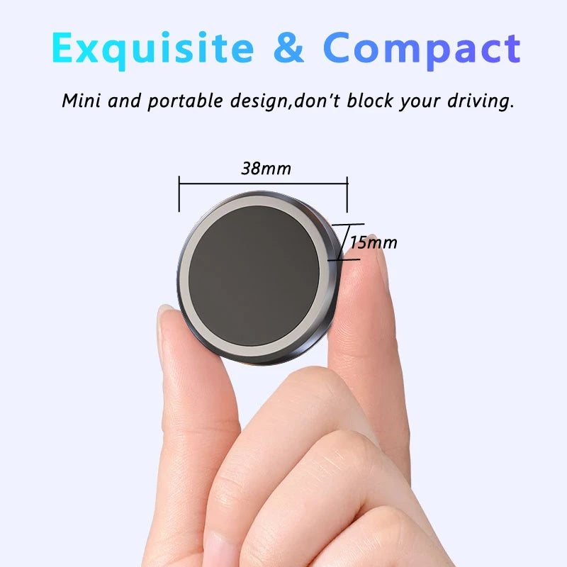 Magnetic Car Phone Holder - Steering Wheel Smartphone Stand