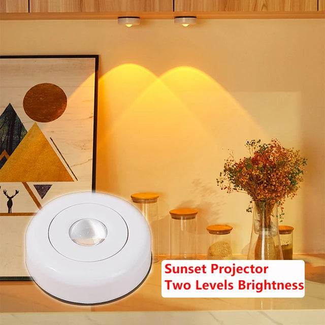 Sunset Touch Lamp for Cozy Bedroom & Kitchen Lighting