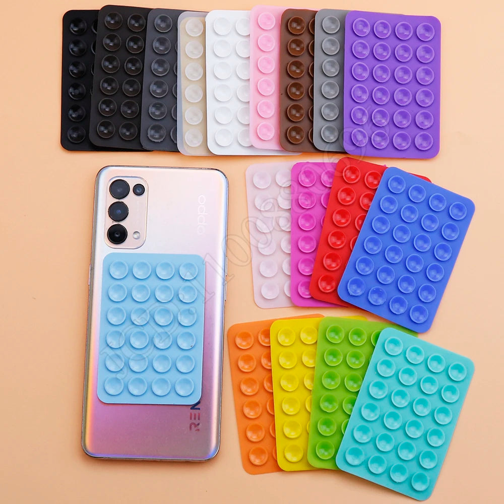 2pcs Phone Holder Double-Side Silicone Pads