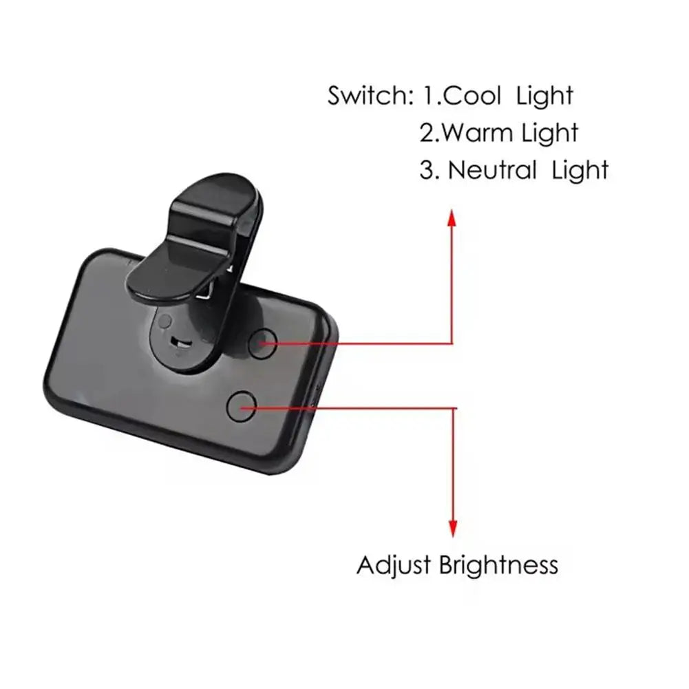 Selfie LED Light Clip – Perfect for Photos and Videos