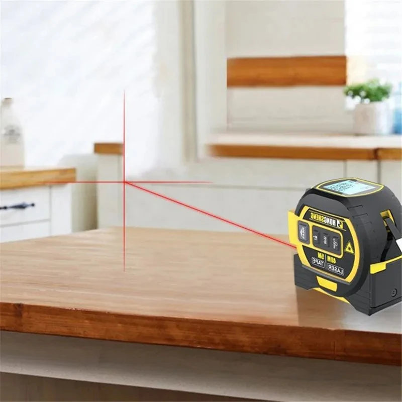 Digital Laser Tape Measure – 40/60M with Large Display