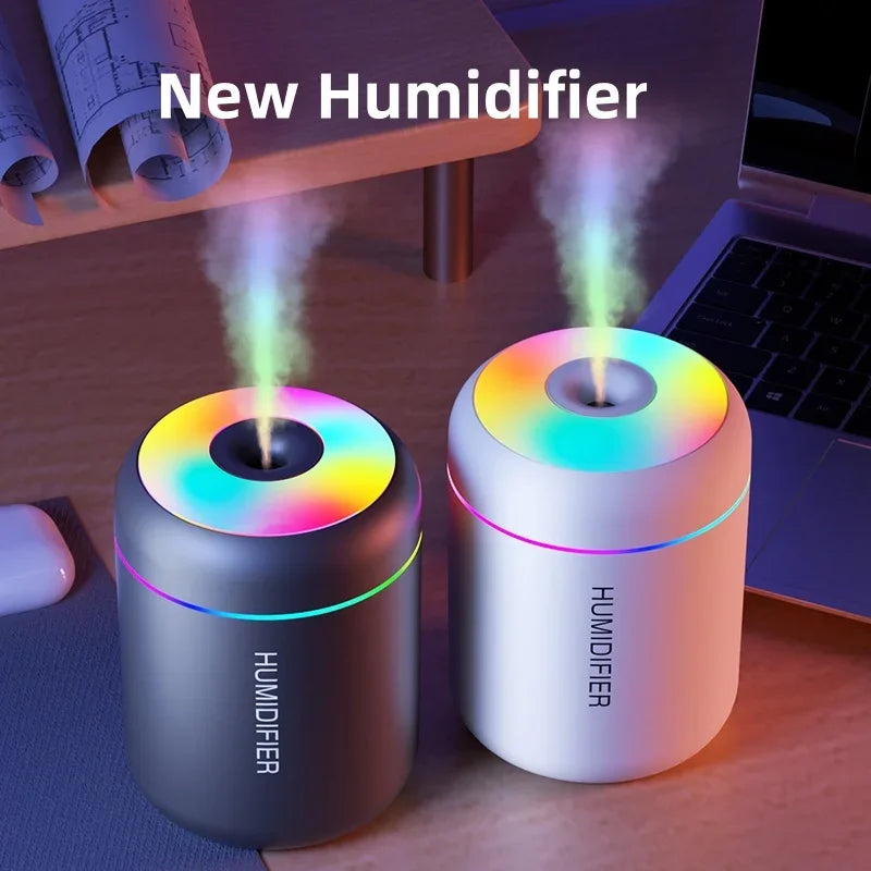 Mini USB Air Humidifier & Essential Oil Diffuser