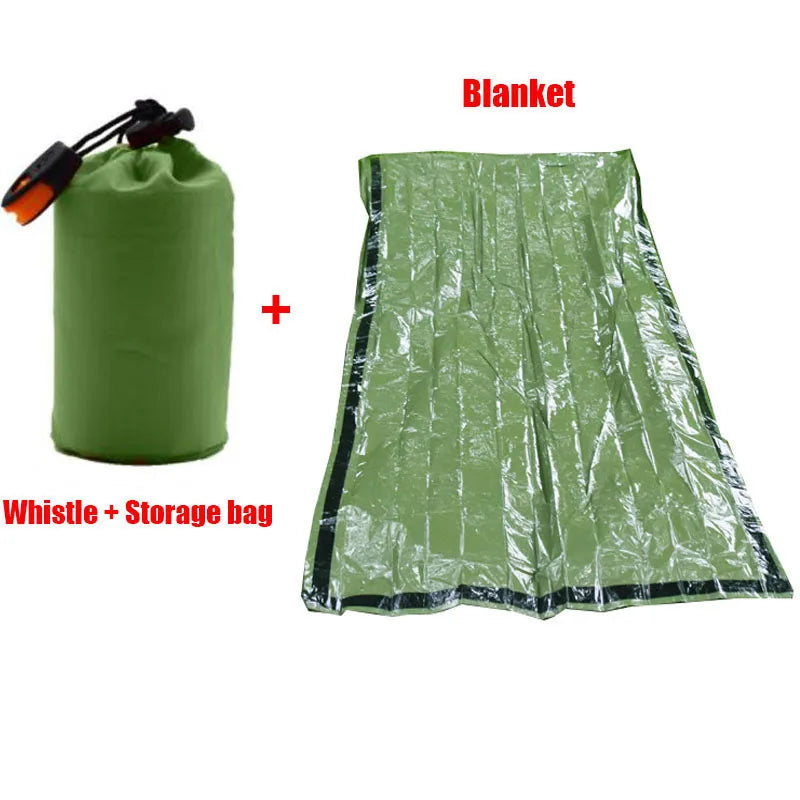 Survival Sleeping Bag – Lightweight Mylar Blanket for Emergency and Outdoor Adventures