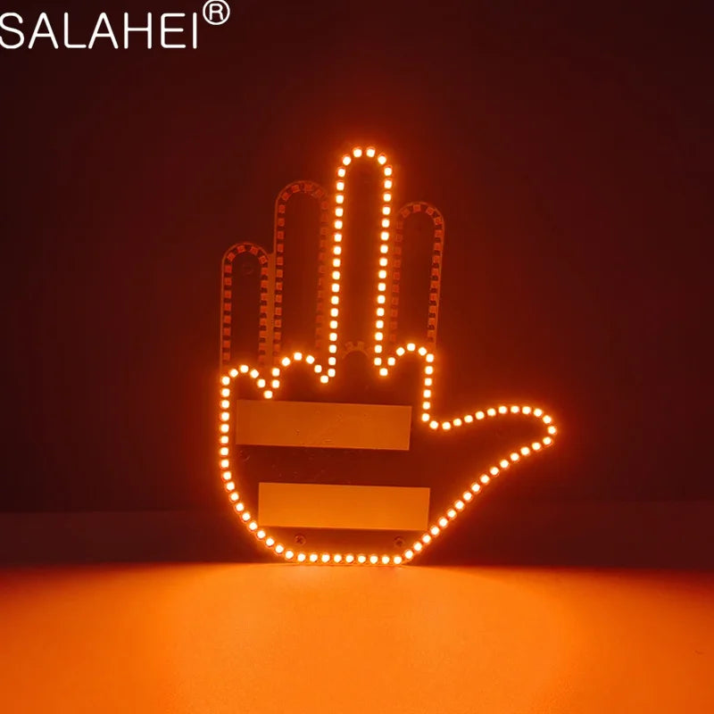 Finger Gesture LED Car Light