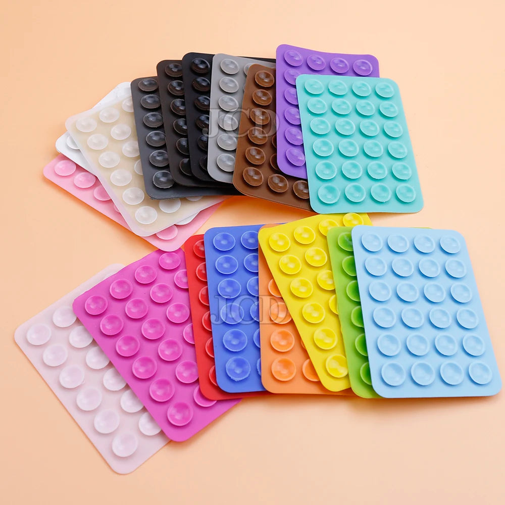 2pcs Phone Holder Double-Side Silicone Pads