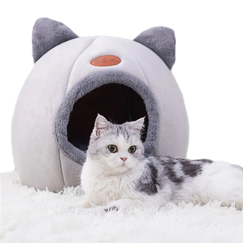 Warm Pet House  - Indoor Bed for Cats & Small Dogs