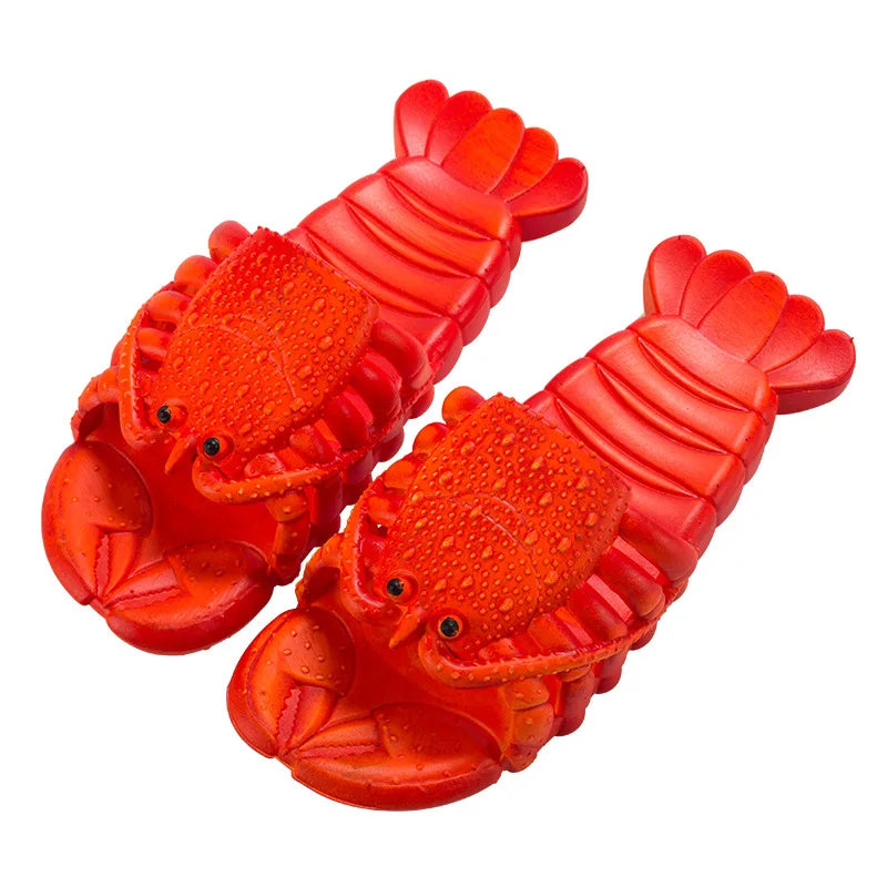 Funny Lobster Flip Flops – Cute & Comfy Beach Shoes