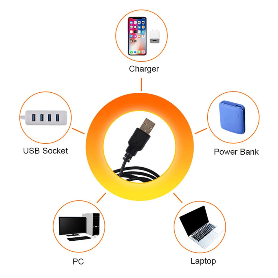 USB Sunset Projection Lamp