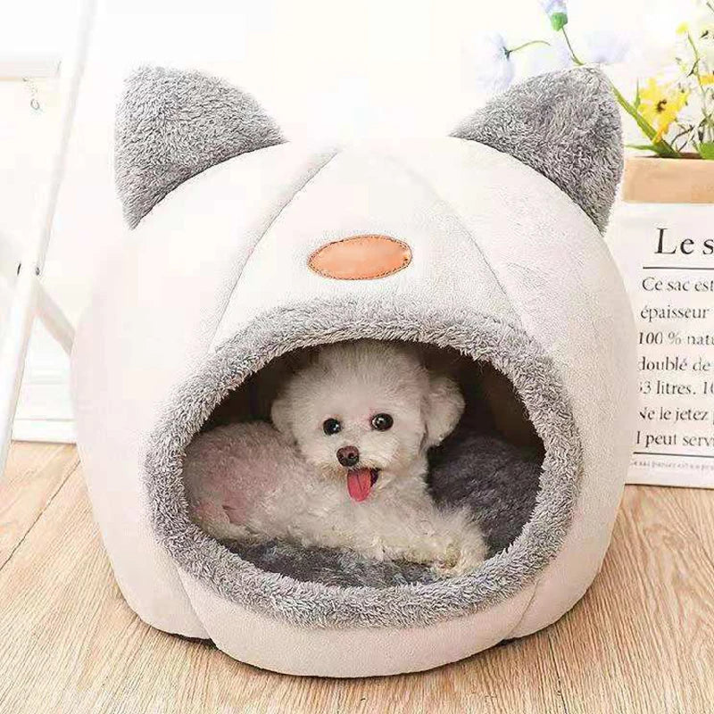 Warm Pet House  - Indoor Bed for Cats & Small Dogs