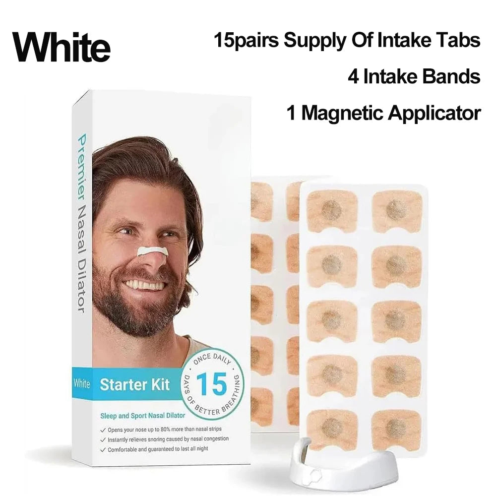 Magnetic Nasal Strips: Improve Airflow & Reduce Snoring