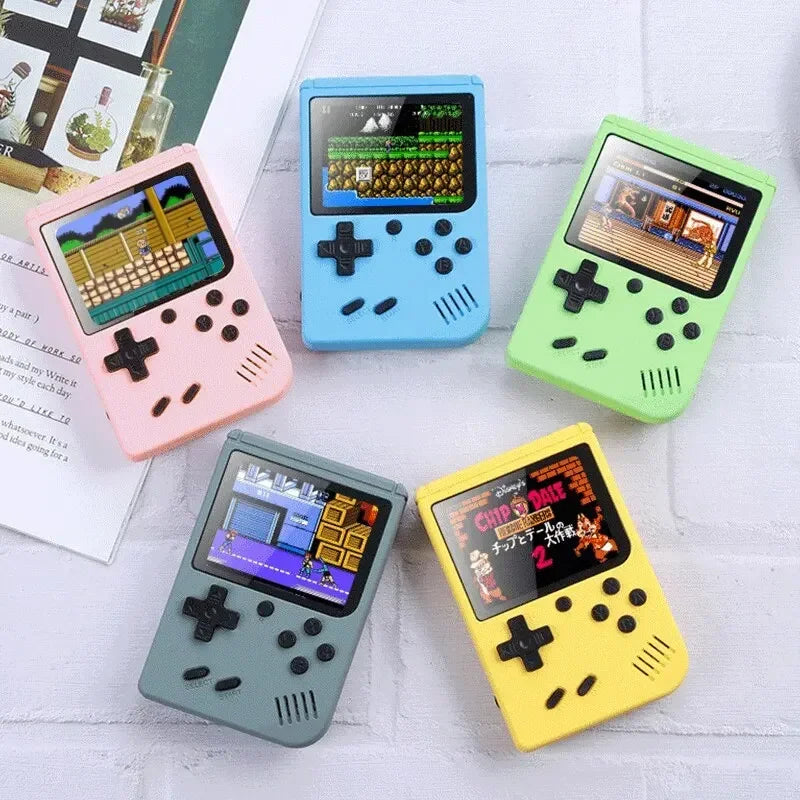 Portable Retro Video Game - With 500 Preloaded Games