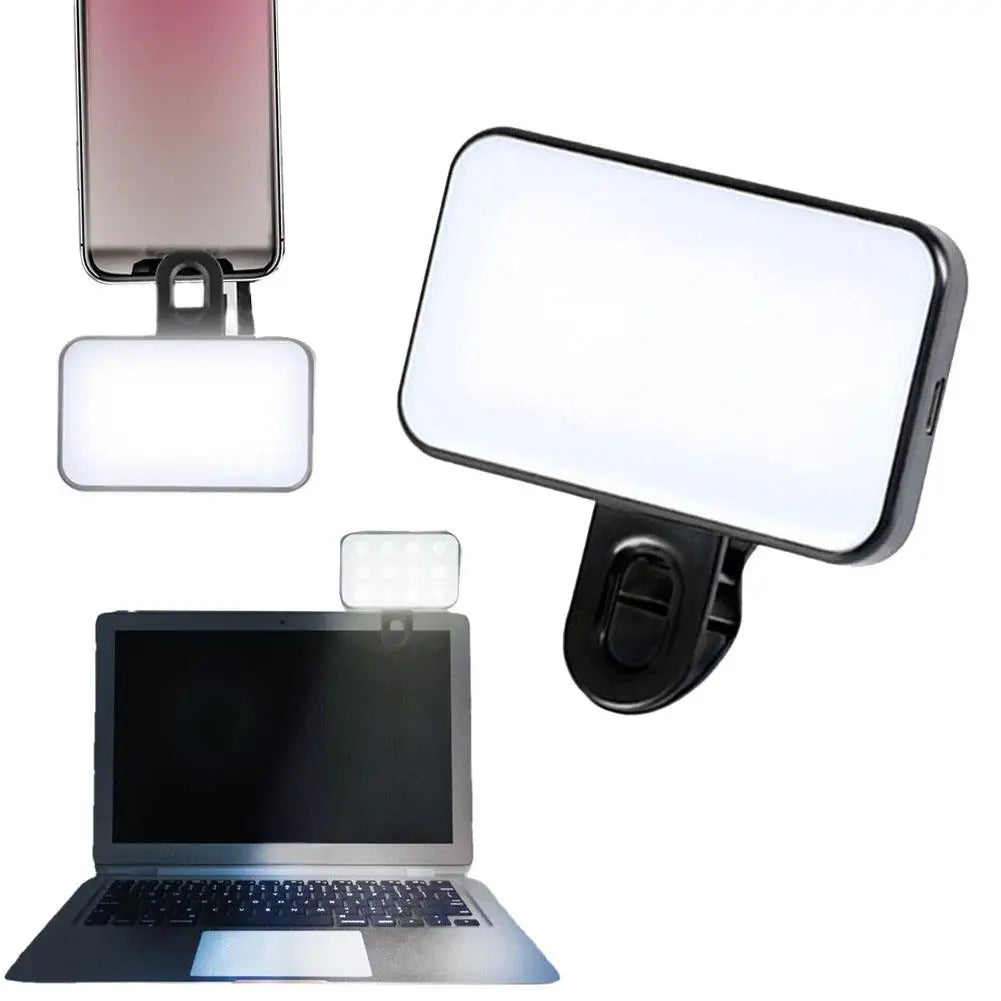 Selfie LED Light Clip – Perfect for Photos and Videos