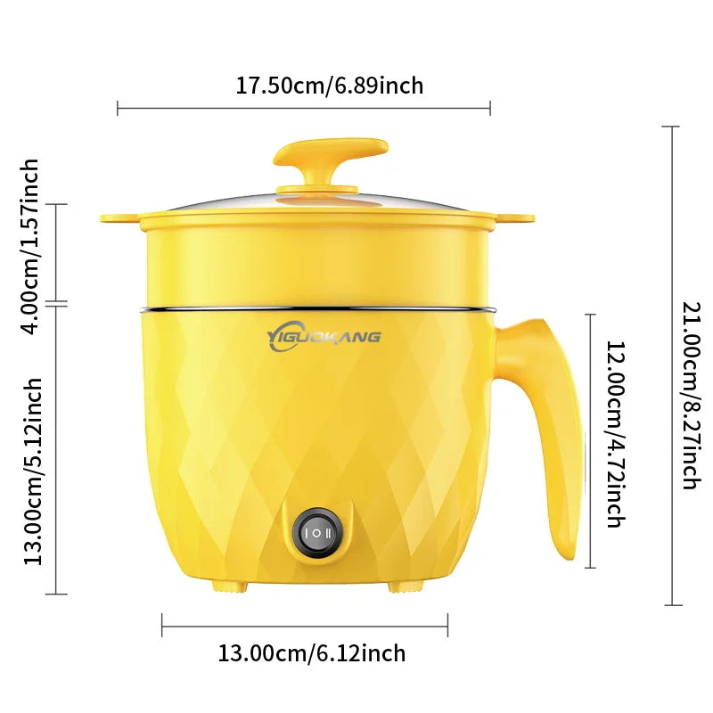 1.8L Multifunctional Electric Rice Cooker - Non-Stick Pot