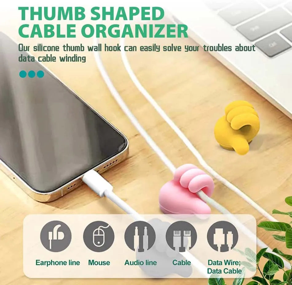 Thumbs Up Mini Cable Organizer