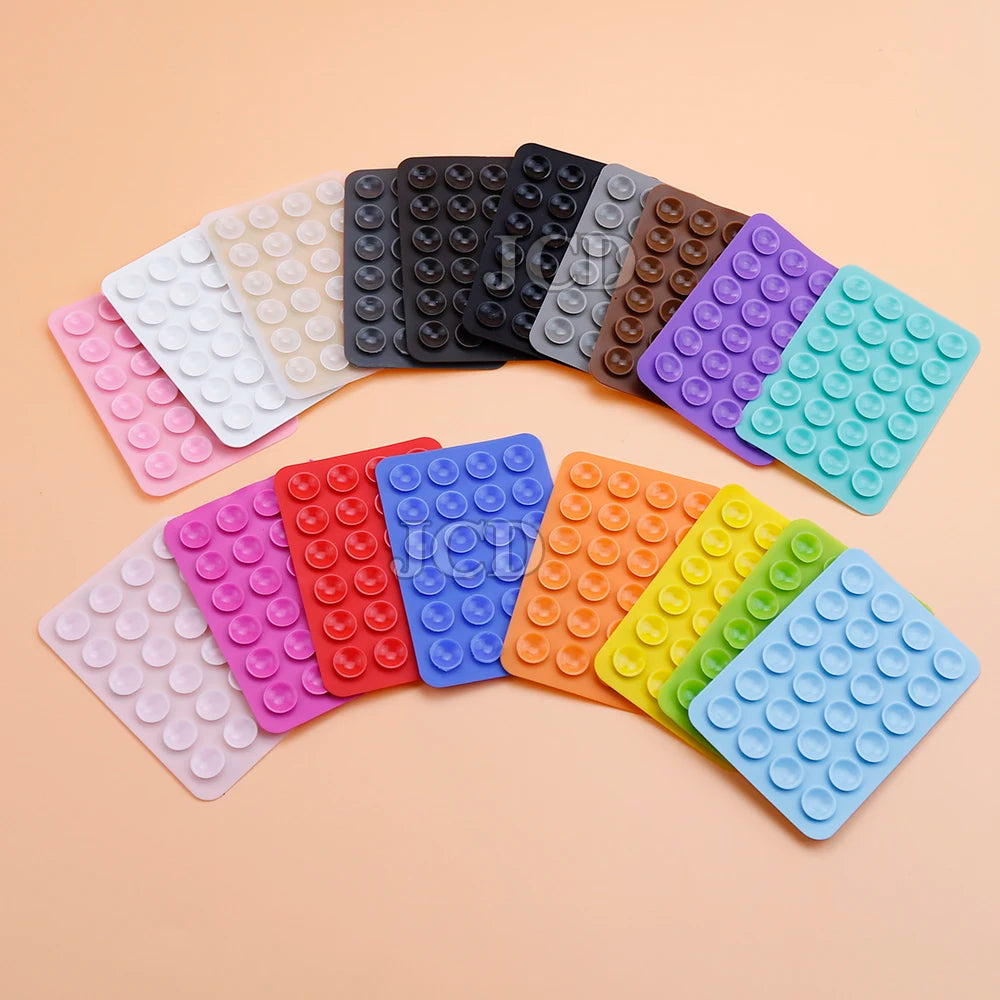 2pcs Phone Holder Double-Side Silicone Pads