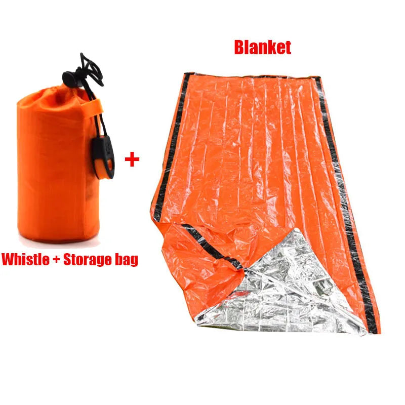 Survival Sleeping Bag – Lightweight Mylar Blanket for Emergency and Outdoor Adventures