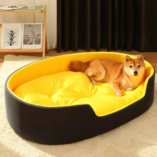 4-Season Large Pet Bed – Warm, Waterproof, Comfortable Nest