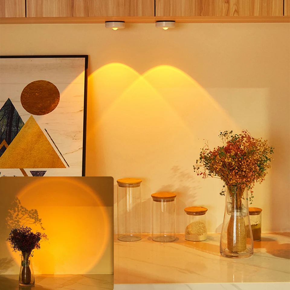 Sunset Touch Lamp for Cozy Bedroom & Kitchen Lighting