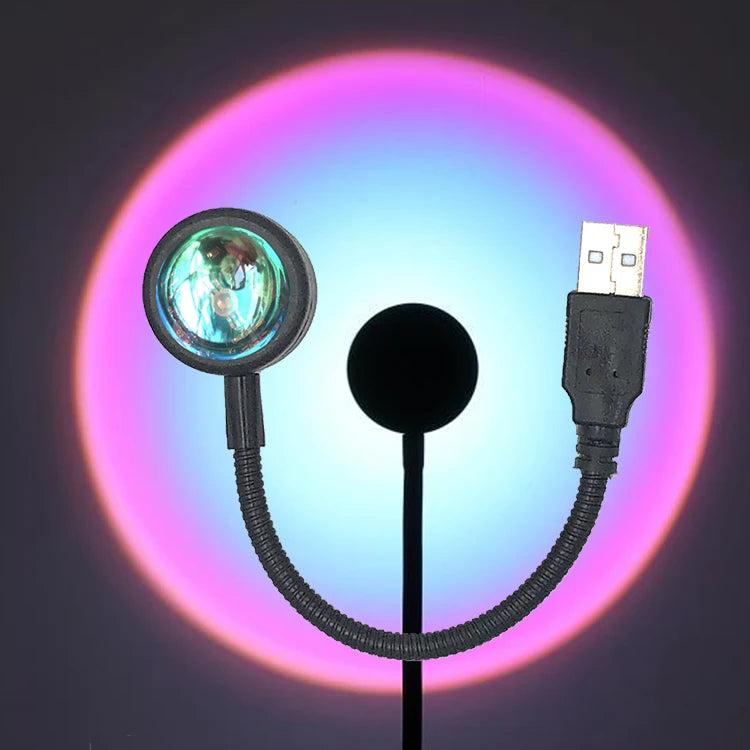 USB Sunset Projection Lamp