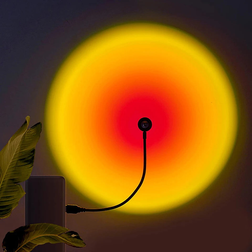 USB Sunset Projection Lamp