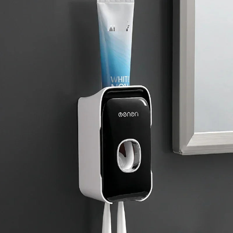 Automatic Toothpaste Dispenser and Holder – Bathroom Accessories Set