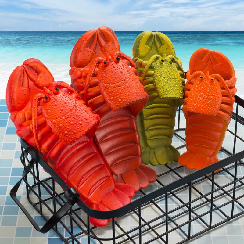 Funny Lobster Flip Flops – Cute & Comfy Beach Shoes