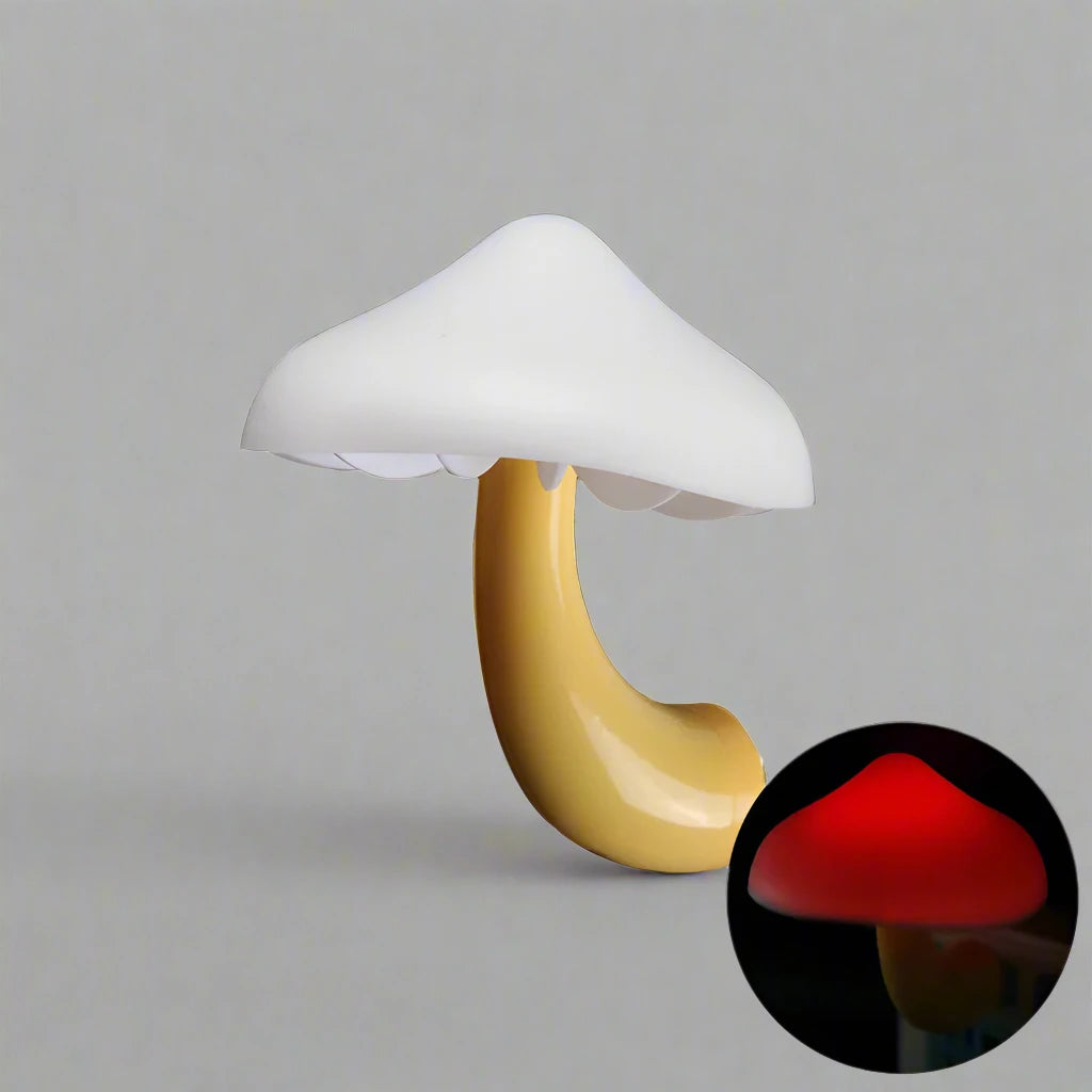 LED Mushroom Night Light – Automatic Sensor