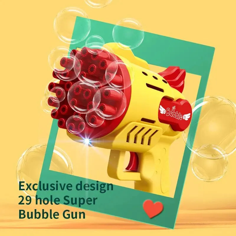 Mega Bubble Gun with LED Lights