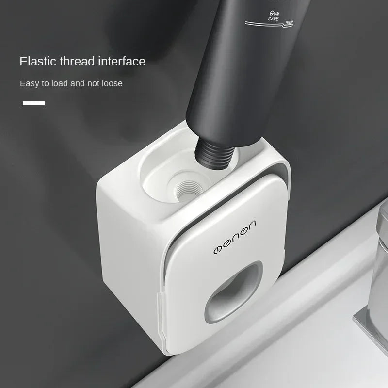 Automatic Toothpaste Dispenser and Holder – Bathroom Accessories Set