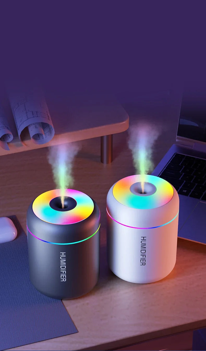 Mini USB Air Humidifier & Essential Oil Diffuser