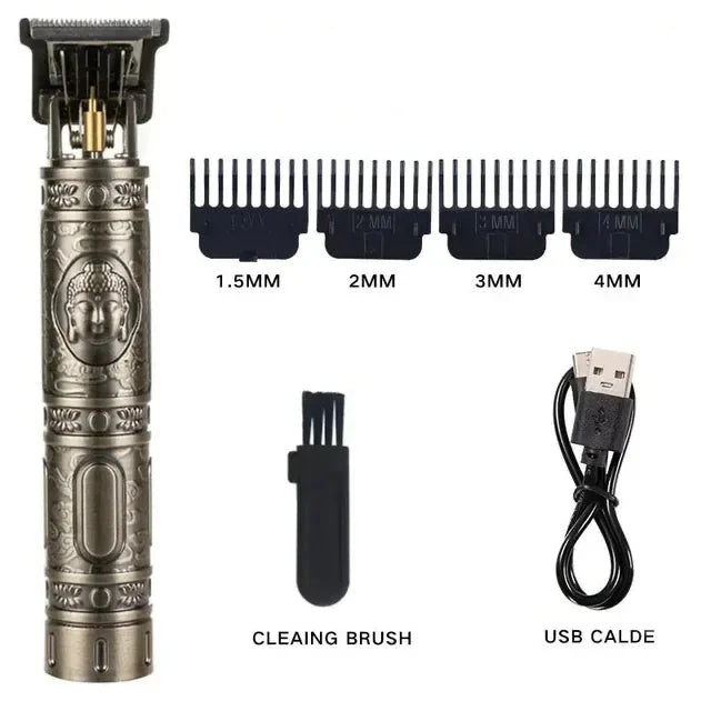 Professional T9 Hair Trimmer – Vintage Design