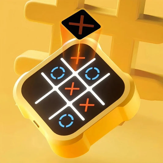 Portable Electronic Tic-Tac-Toe Board – Fun Game for All Ages