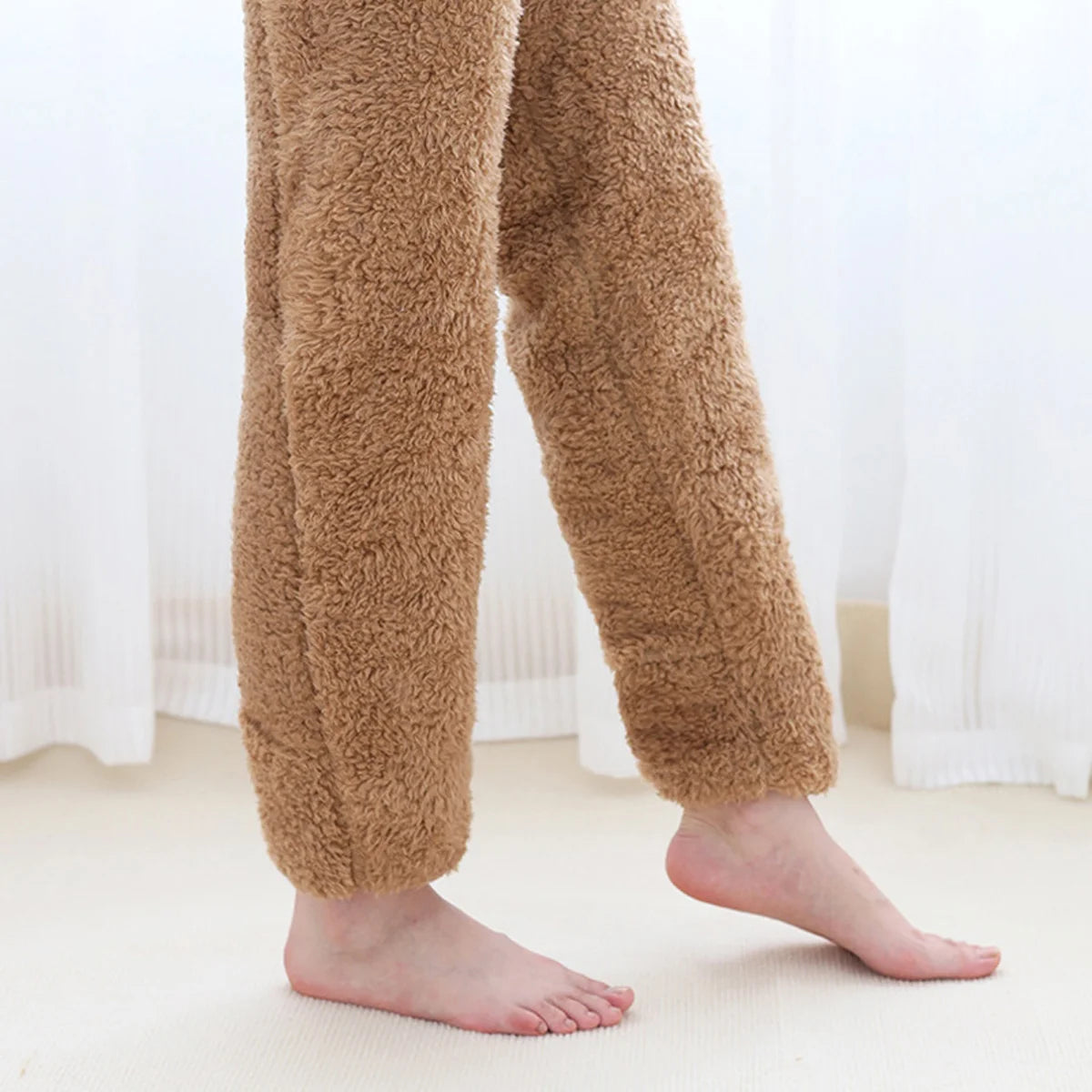 Fluffy Winter Leg Warmers - Thick, Cozy Over-Knee Socks