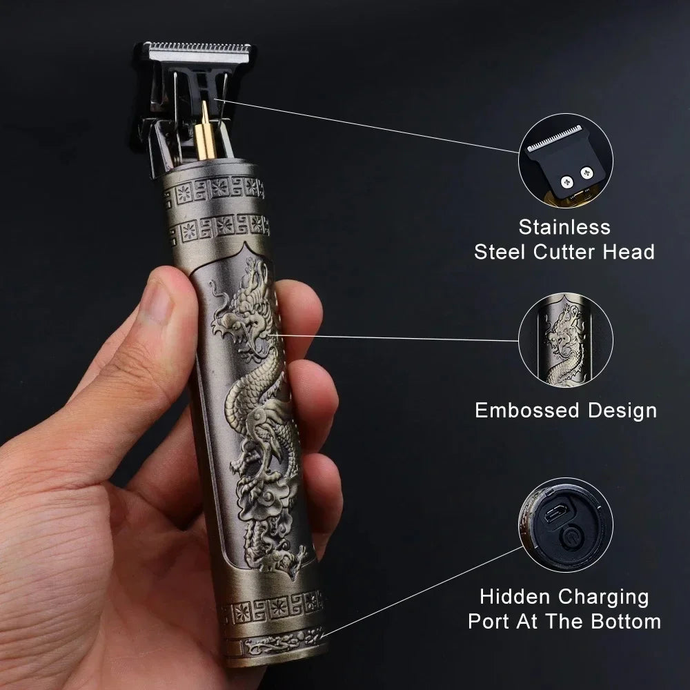 Professional T9 Hair Trimmer – Vintage Design