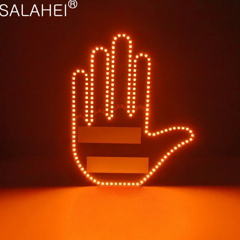 Finger Gesture LED Car Light