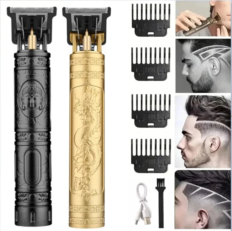 Professional T9 Hair Trimmer – Vintage Design