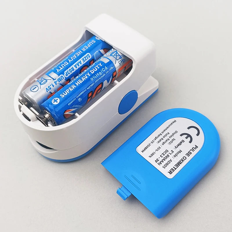 Digital LED Pulse Oximeter – Oxygen Saturation and Rate Measurements