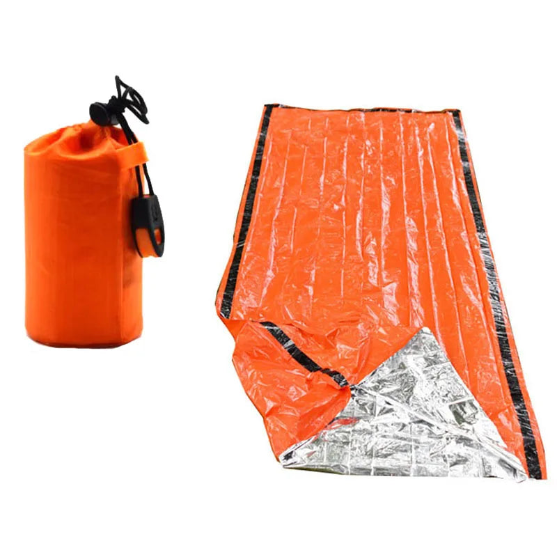 Survival Sleeping Bag – Lightweight Mylar Blanket for Emergency and Outdoor Adventures