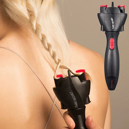 Electric Hair Braider – Automatic Two-Strand Styling Tool