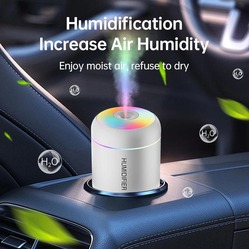 Mini USB Air Humidifier & Essential Oil Diffuser