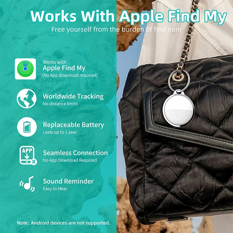 GPS Tracker – Works with Apple Find My