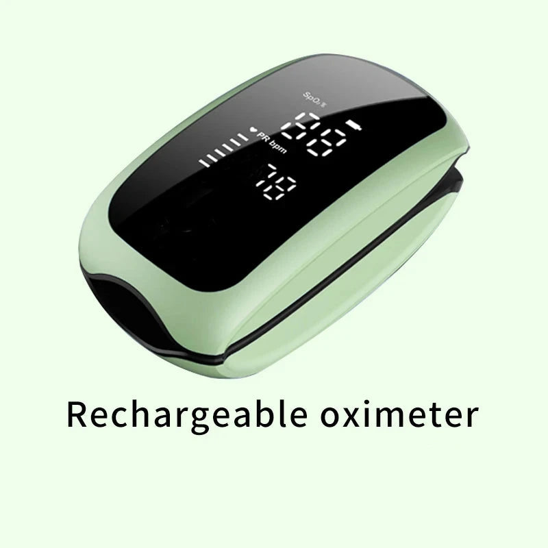 Digital LED Pulse Oximeter – Oxygen Saturation and Rate Measurements