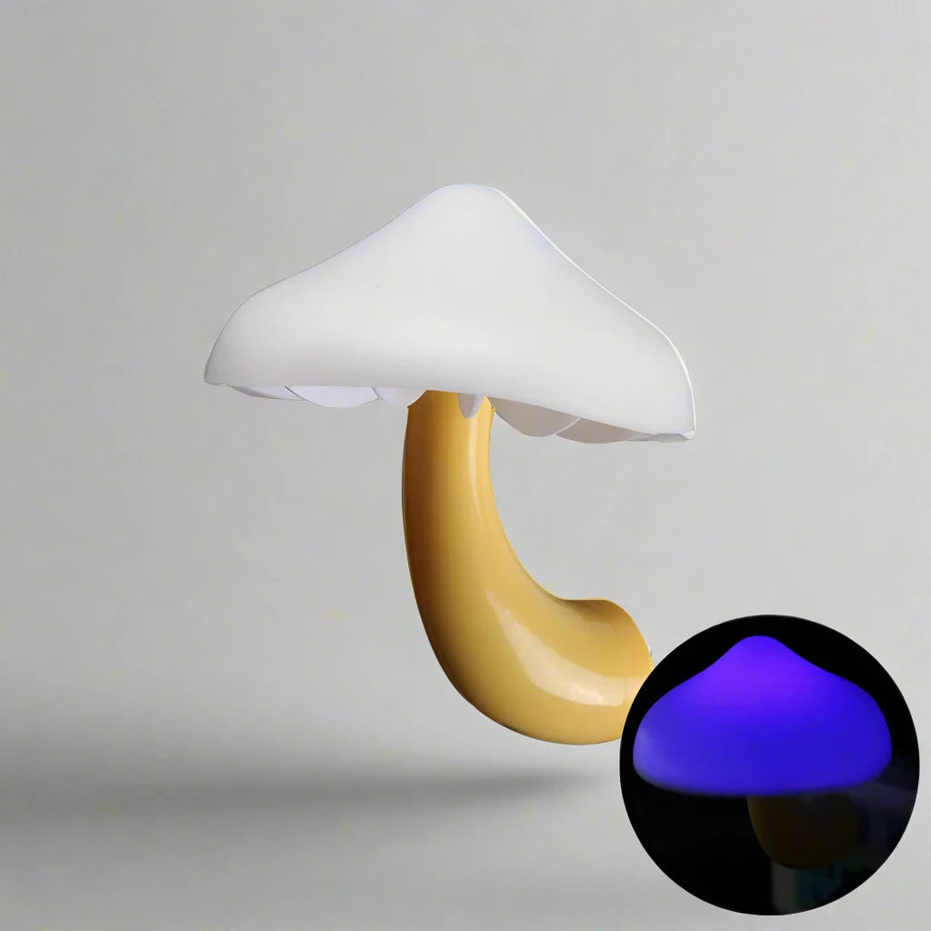 LED Mushroom Night Light – Automatic Sensor