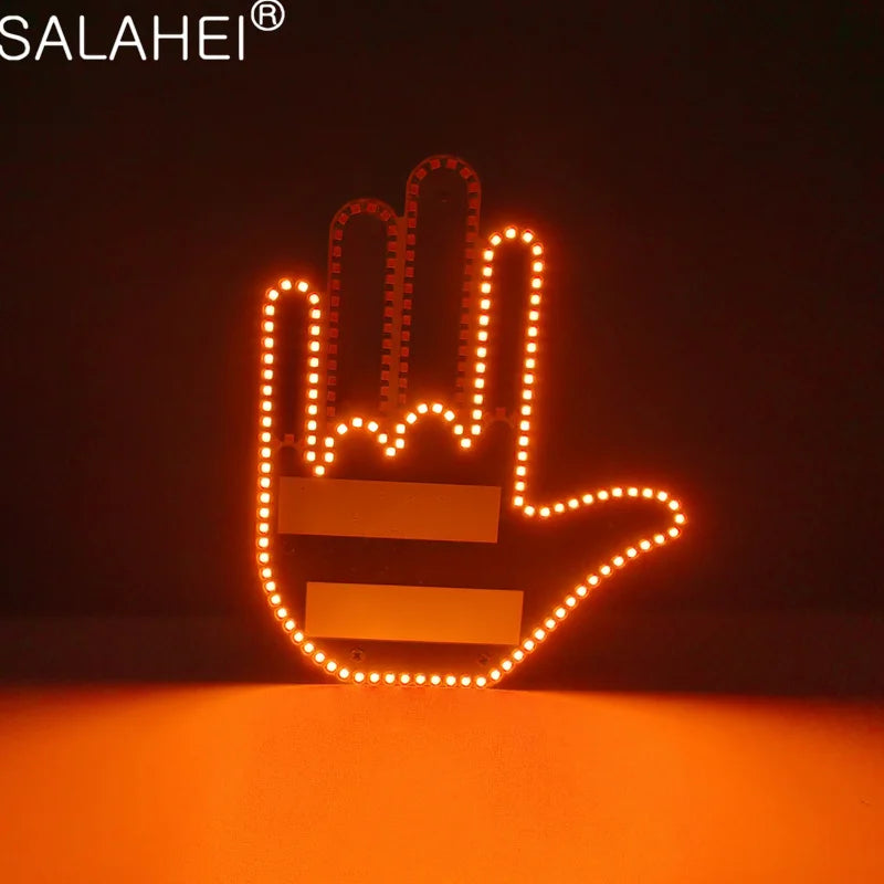 Finger Gesture LED Car Light